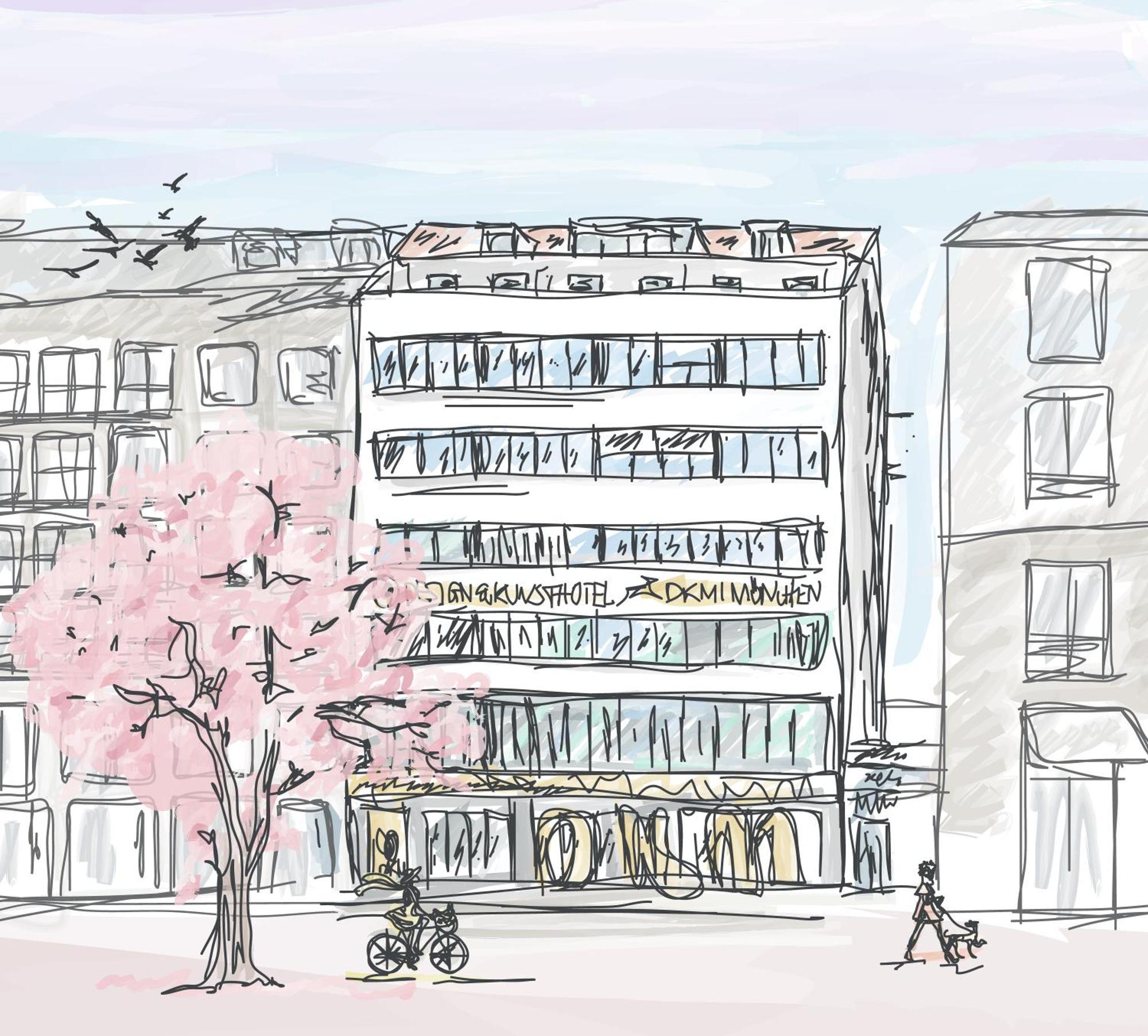 Design- Und Kunsthotel Muenchen Kültér fotó